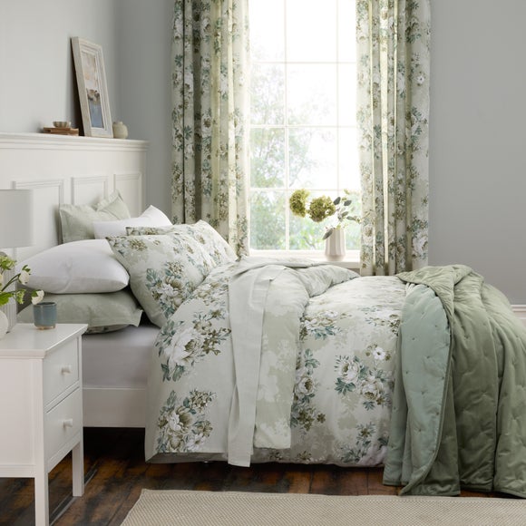 Darla Floral Eyelet Curtains