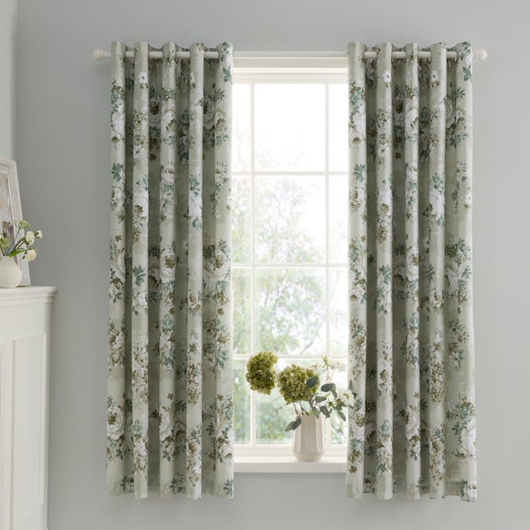 Darla Floral Eyelet Curtains