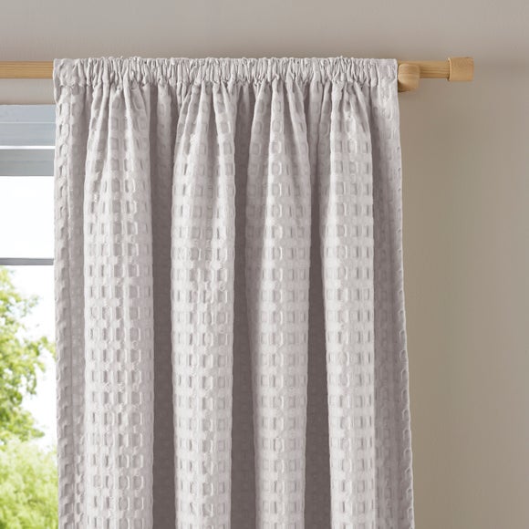 Emerson Waffle Slot Top Curtains