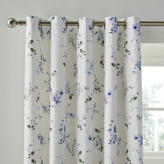 Nola Floral Eyelet Curtains