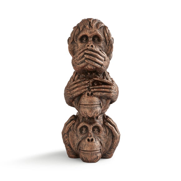 Orangutan Stacked Ornament