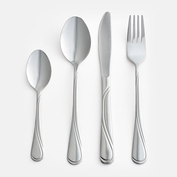 Waves 16 Piece Cutlery Set