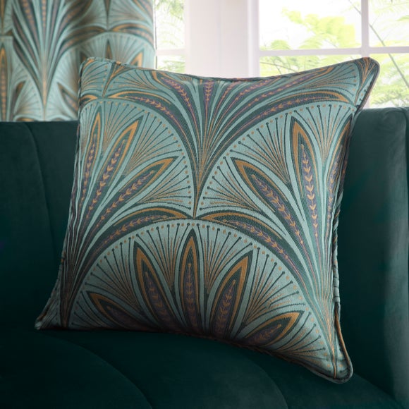 Nouveau Fan Pencil Pleat Curtains