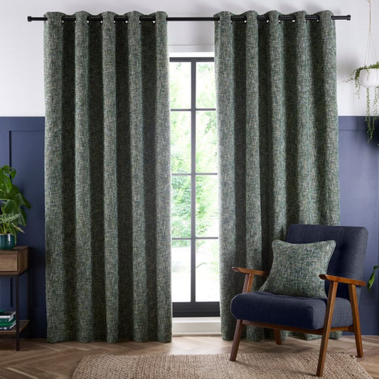 Everson Boucle Eyelet Curtains