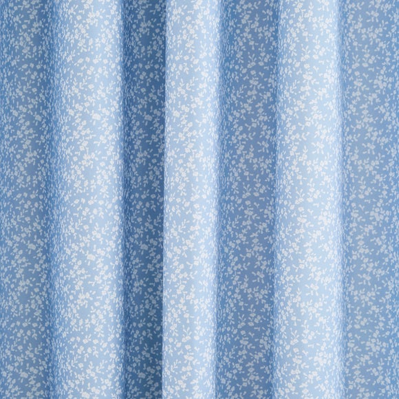 Annie Floral Cotton Blackout Eyelet Curtains