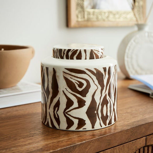 Marrakech Ceramic Trinket Jar