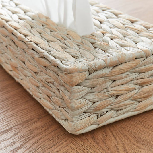 Oceanscape Woven Tissue Box Holder