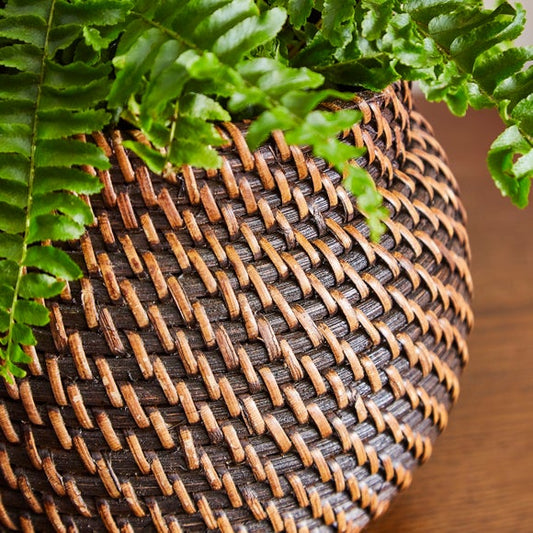 Churchgate Round Woven Plant Pot