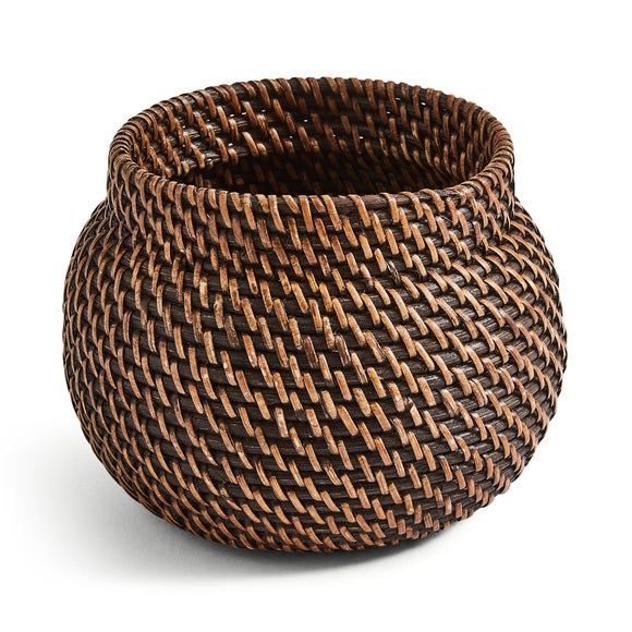 Churchgate Round Woven Plant Pot