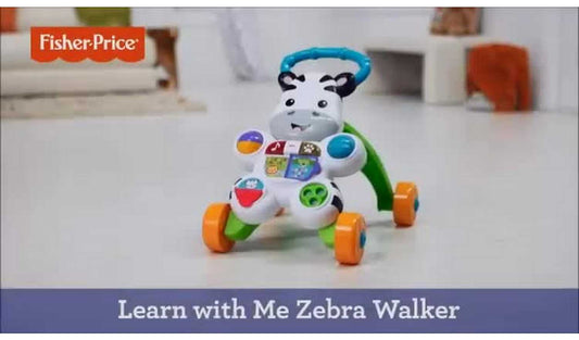 Fisher-Price Learn with Me Baby Walker-Zebra