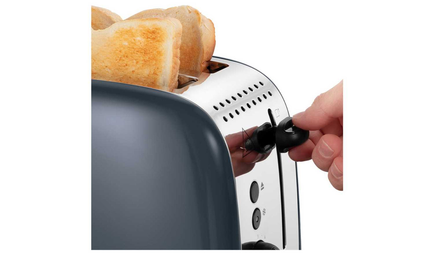 Russell Hobbs 2 Slice Grey Toaster 26552