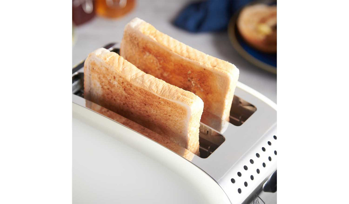 Russell Hobbs Stainless Steel 2 Slice Cream Toaster 26551