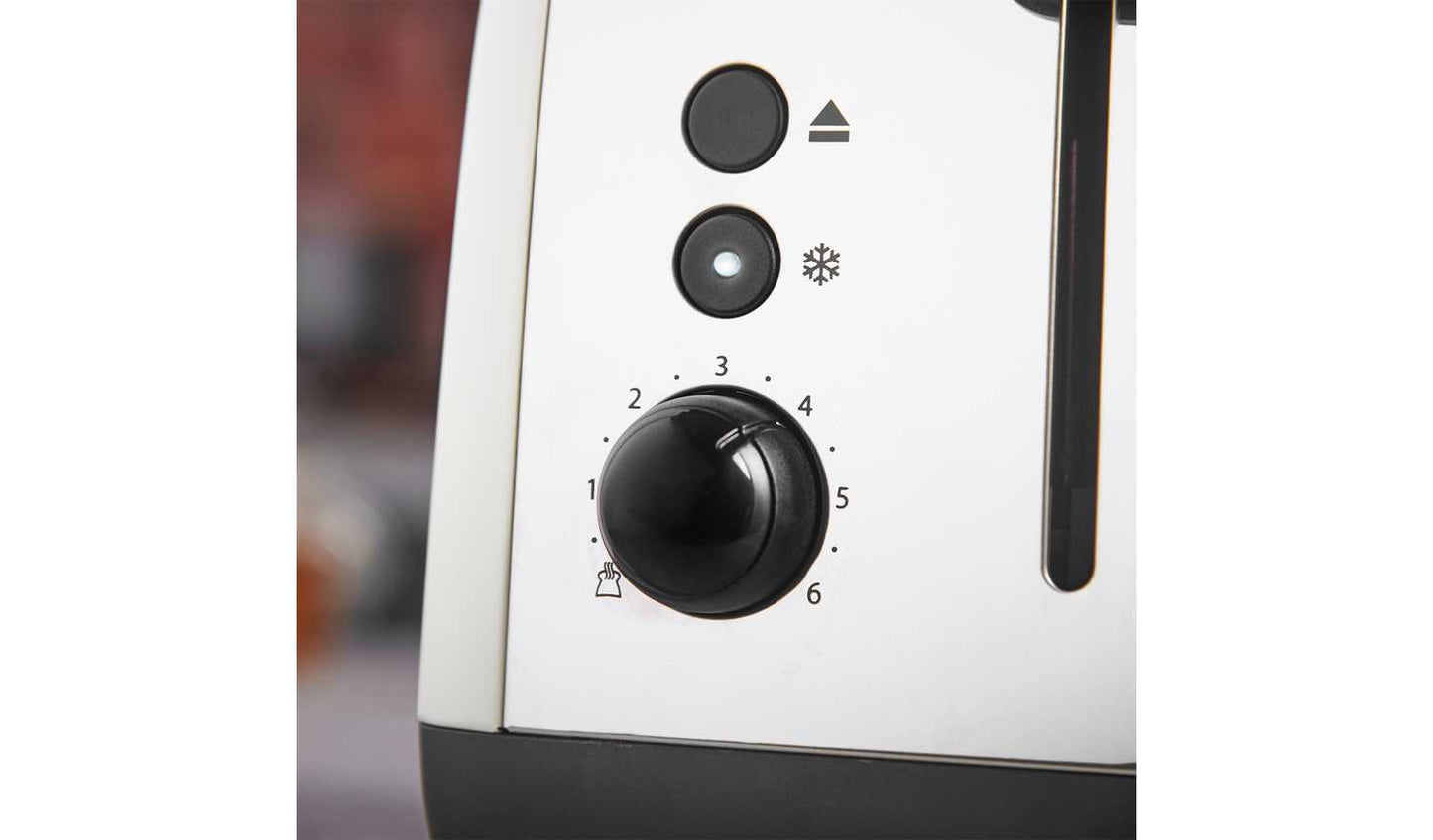 Russell Hobbs Stainless Steel 2 Slice Cream Toaster 26551