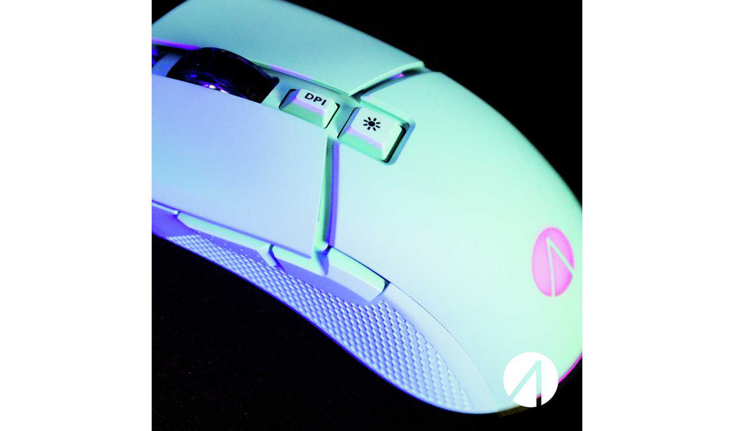 STEALTH Light-Up USB Gaming Mouse - Mint