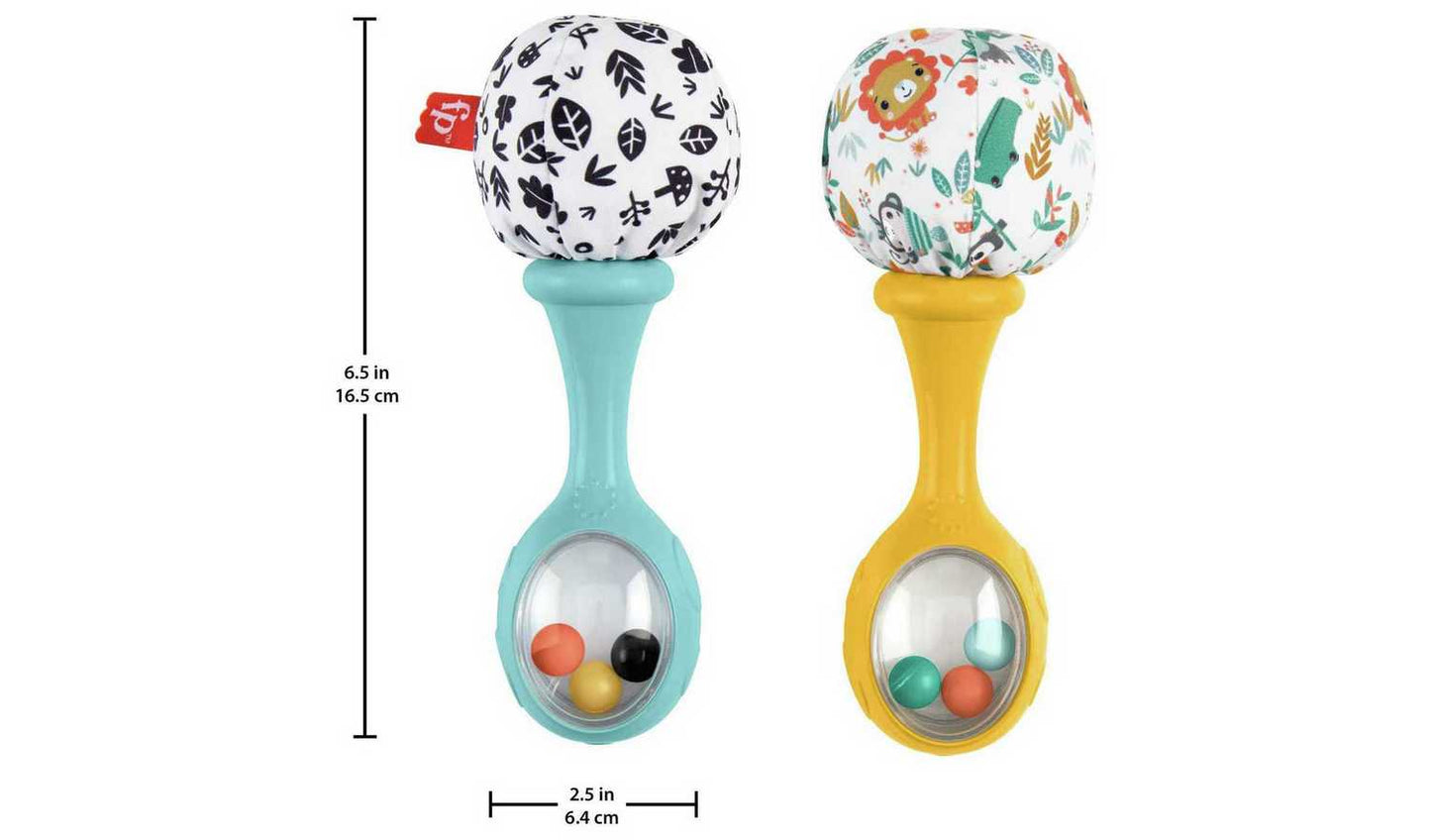 Fisher-Price Rattle 'n Rock Maracas Activity Toy