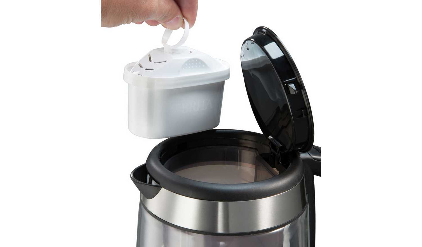 Russell Hobbs Brita Purity Filter Glass Kettle 20760-10