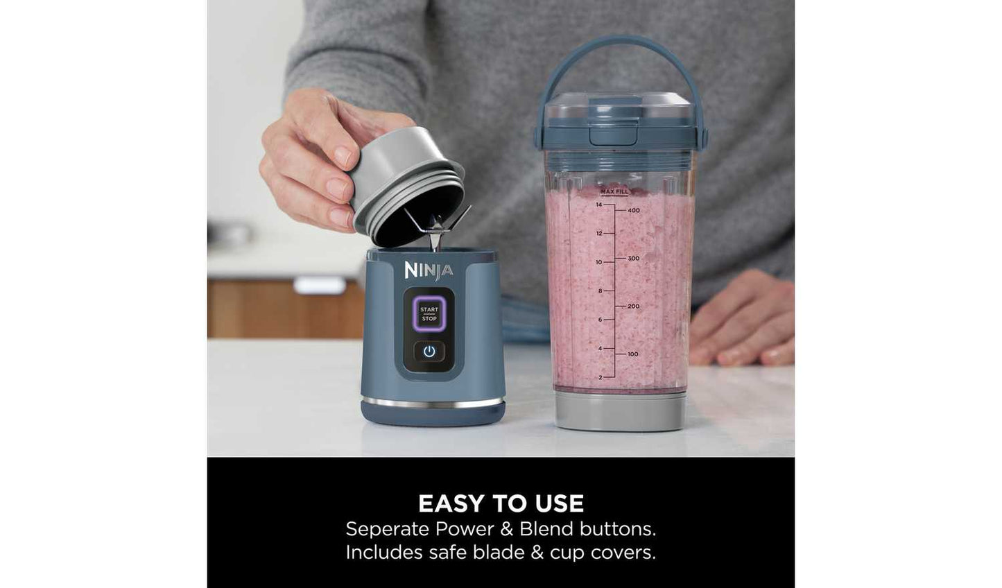 Ninja BC151UKNV Blast Portable Hand Blender - Blue