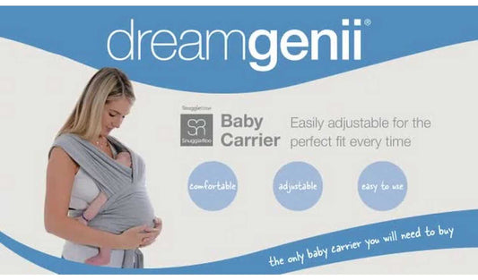 Snuggleroo Dreamgenii Black Wrap Carrier