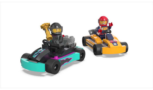 LEGO City Go-Karts and Race Drivers Vehicle Toys Set 60400