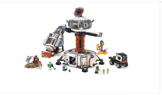 LEGO City Space Base and Rocket Launchpad Toy Playset 60434