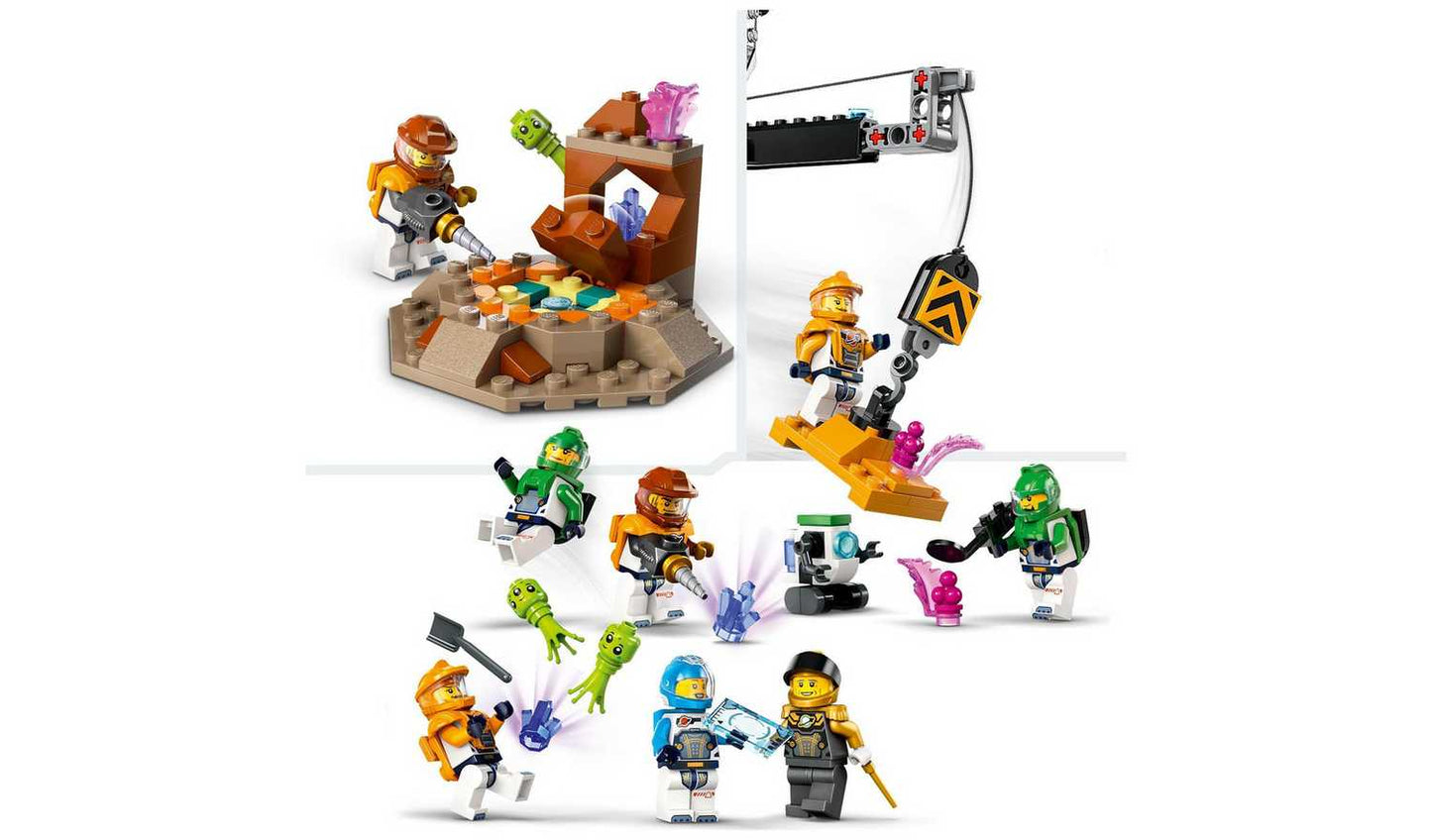 LEGO City Space Base and Rocket Launchpad Toy Playset 60434