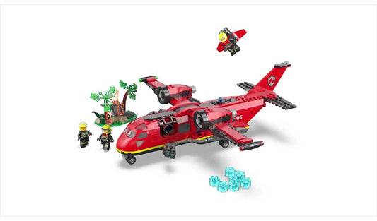 LEGO City Fire Rescue Plane Toy for Kids Aged 6 Plus 60413