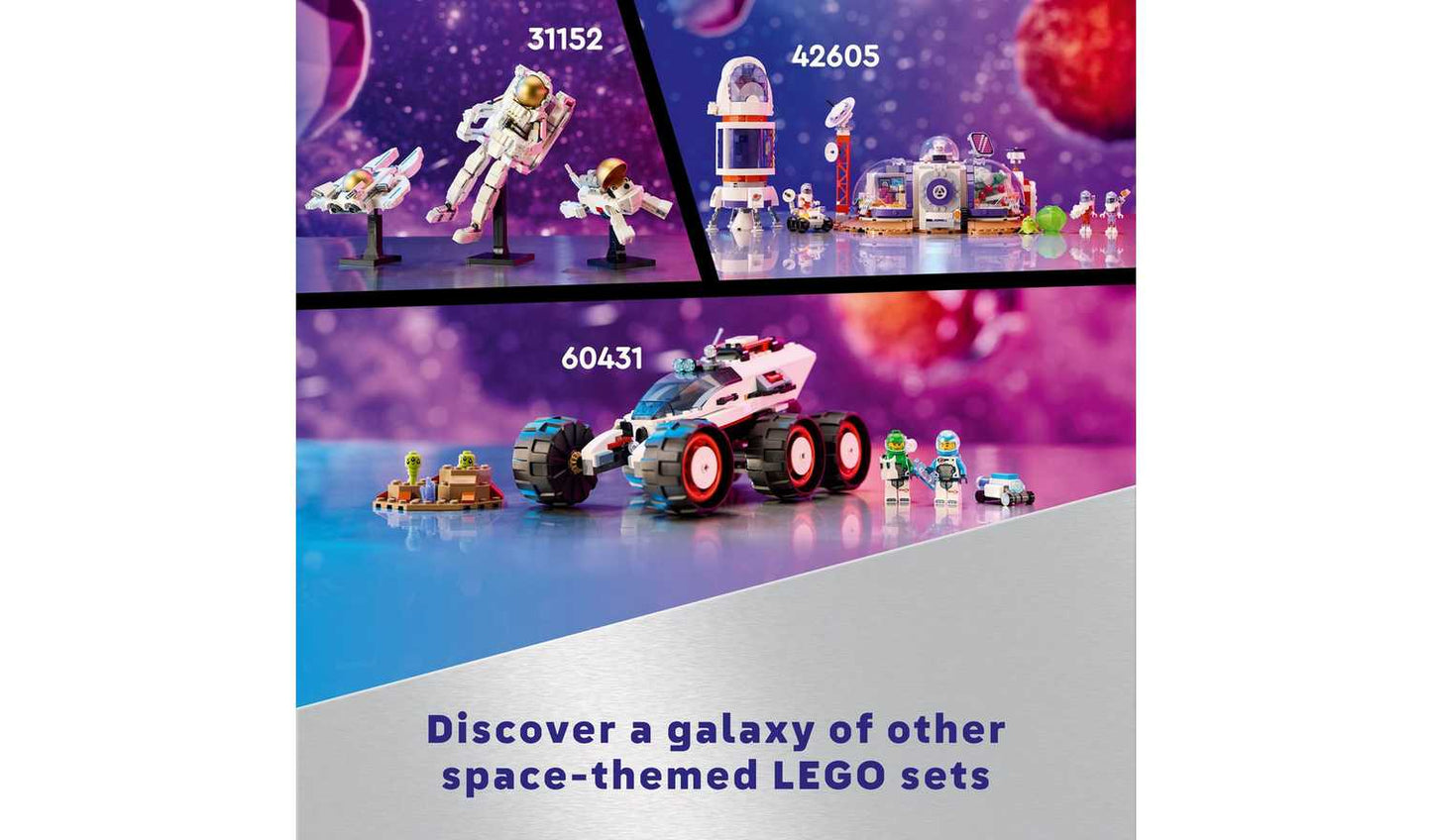 LEGO City Space Explorer Rover and Alien Life Toy Set 60431