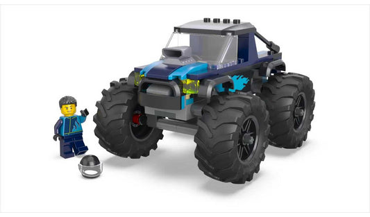 LEGO City Blue Monster Truck Toy Vehicle Playset 60402