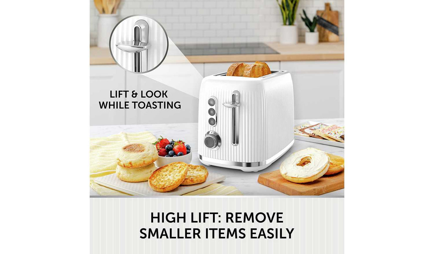 Breville VTR037 Bold 2 Slice Toaster - White