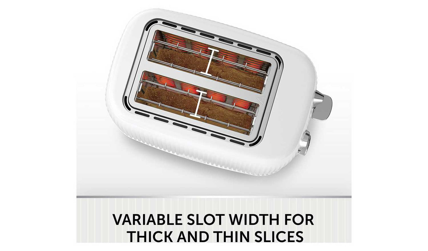 Breville VTR037 Bold 2 Slice Toaster - White