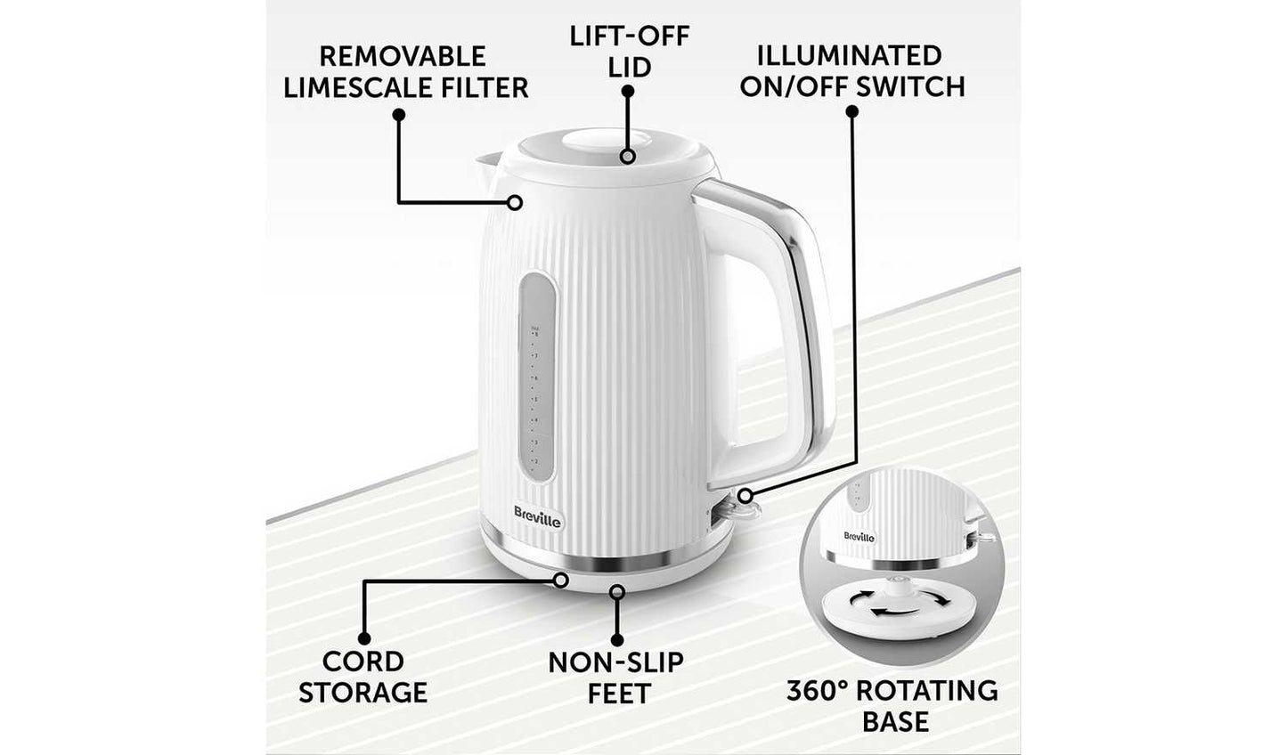 Breville VKT257 Bold Kettle - White