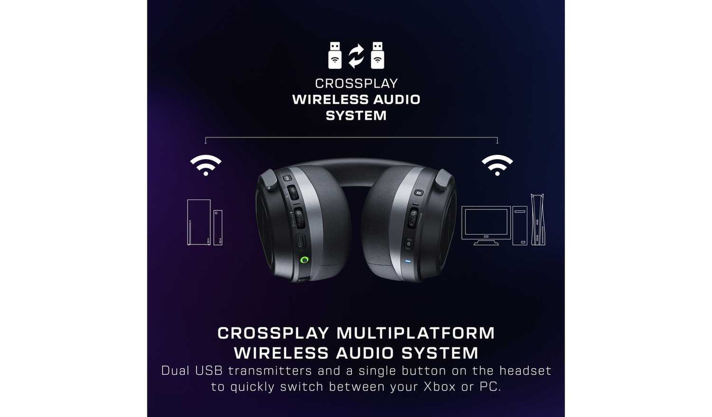 Turtle Beach Stealth 700 Wireless Xbox, PS, PC Headset Black