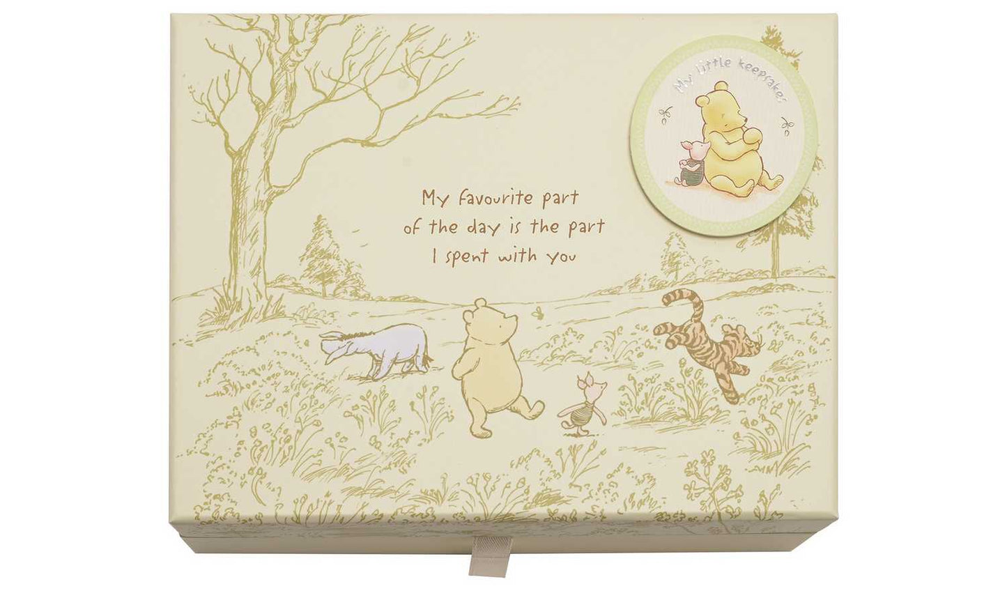 Disney Classic Winnie The Pooh Christmas Keepsake Box