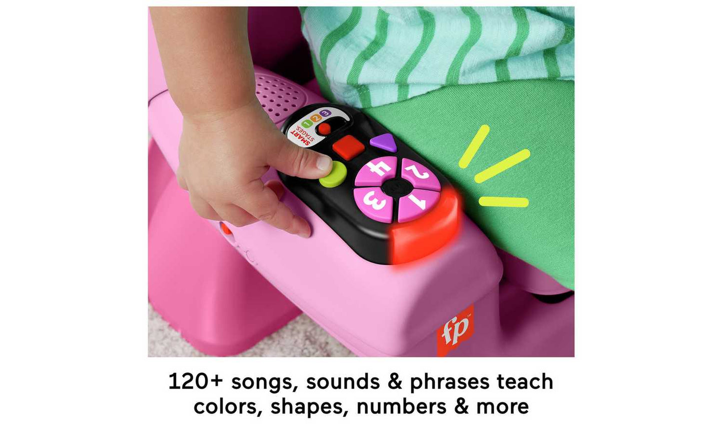 Fisher-Price Smart Stages Chair Electronic Learning Toy Pink