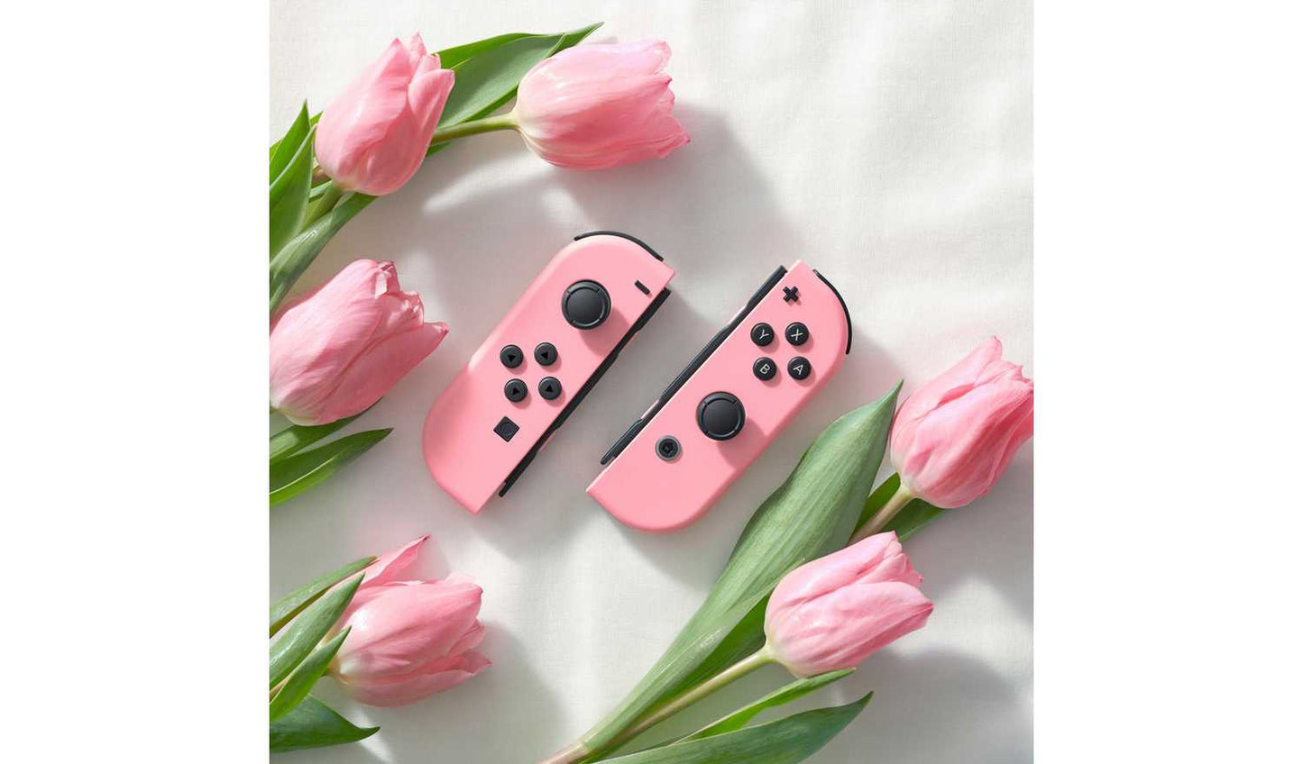 Nintendo Switch Joy-Con Controller Pair - Pastel Pink