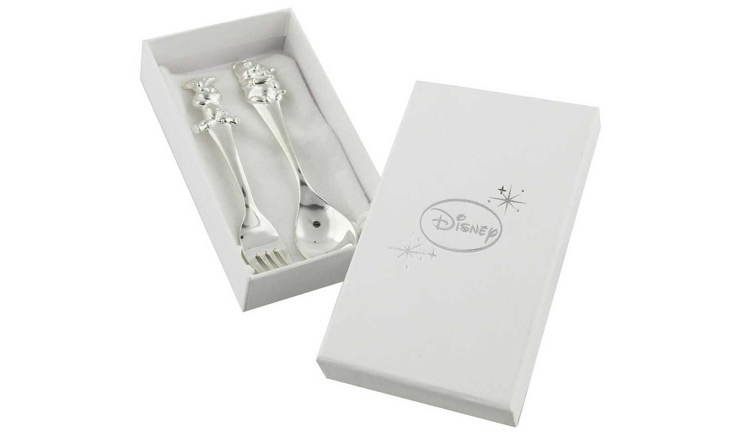 Disney Winnie The Pooh Fork And Spoon Set
