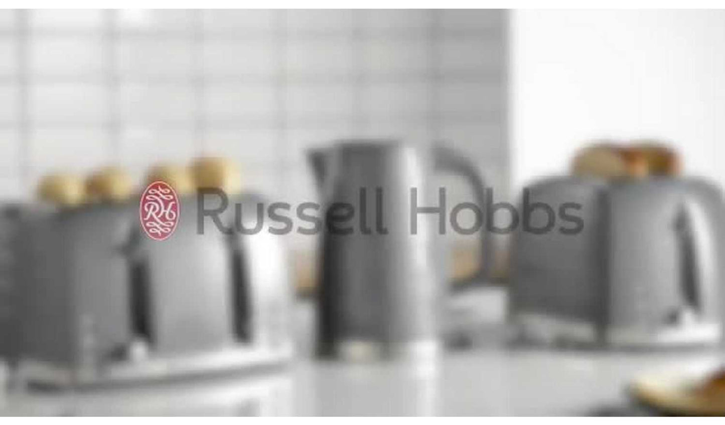 Russell Hobbs Honeycomb Grey Plastic Kettle 26053