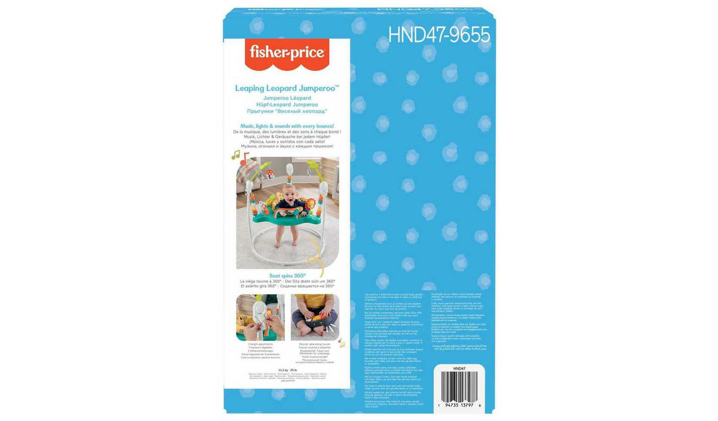 Fisher-Price Leaping Leopard Jumperoo Baby Activity Centre