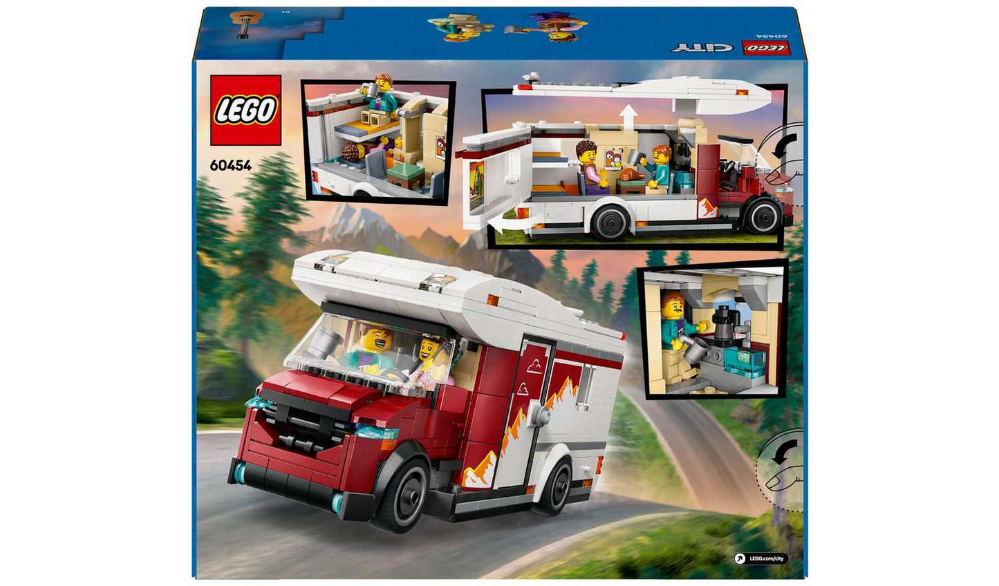 LEGO City Holiday Adventure Camper Van Toy Vehicle Set 60454