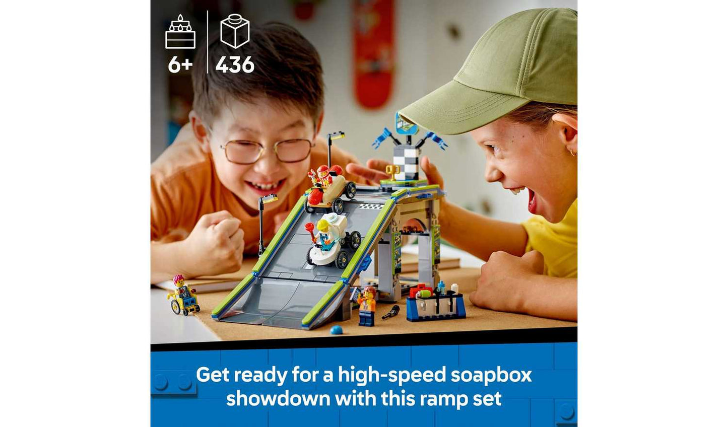 LEGO City No Limits: Race Car Ramp Track Toy Playset 60460