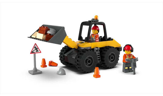 LEGO City Yellow Construction Wheel Loader Vehicle Toy 60450