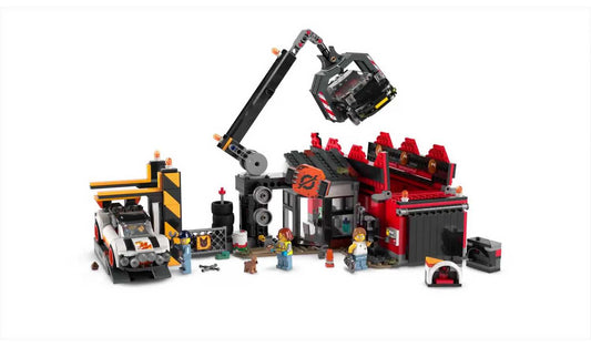 LEGO City Scrapyard with Cars, Building Toy Set 60472