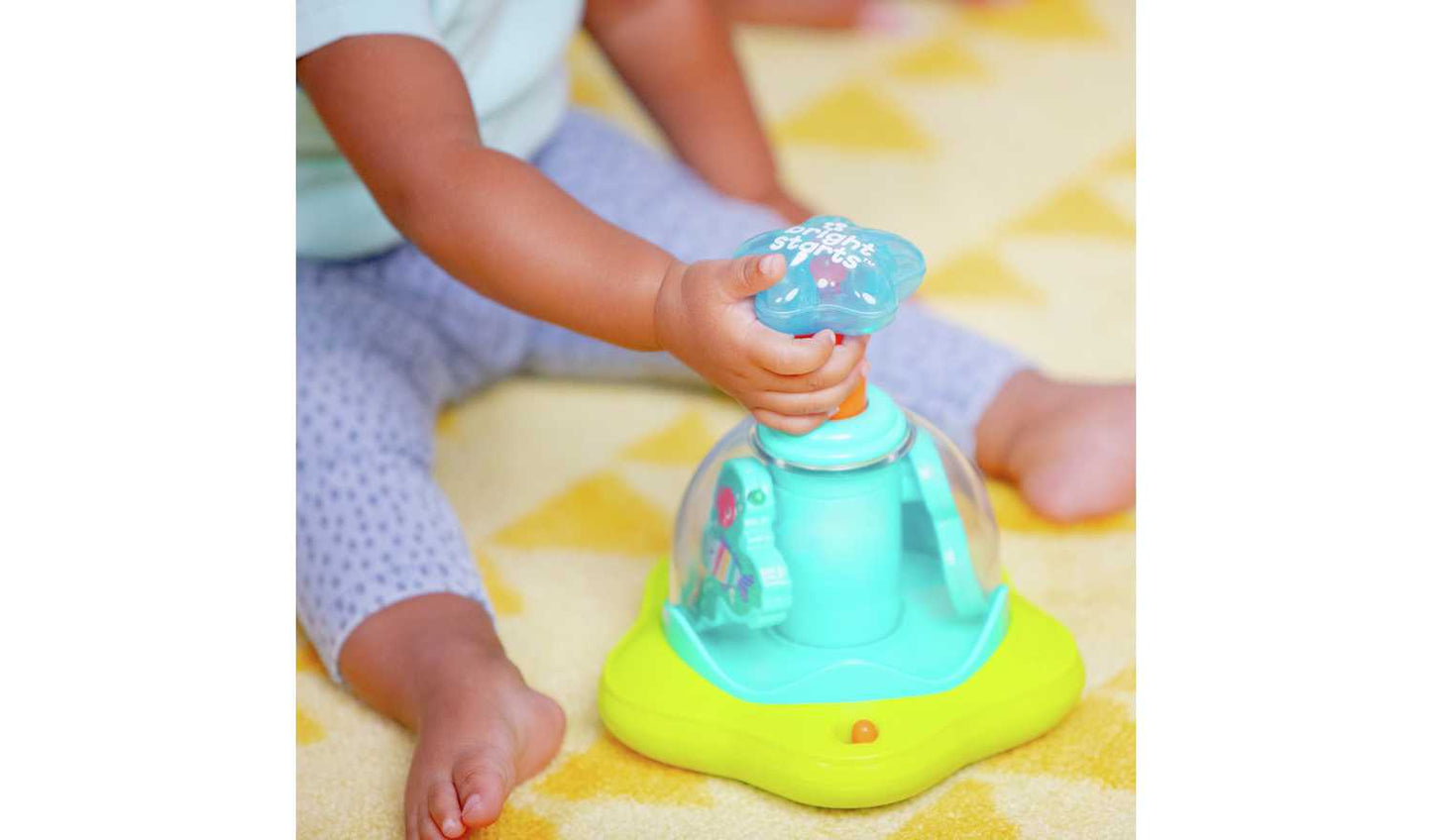 Bright Starts Press and Glow Spinner