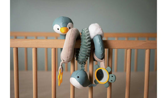 Little Big Friends Baby Spiral Toy -Sensory/Pram/Cot/Teether