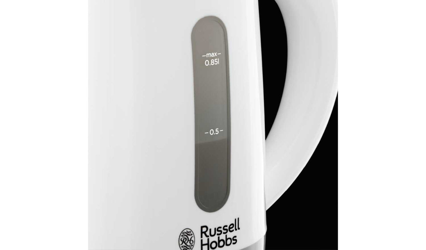 Russell Hobbs Travel Light White Small Kettle 23840