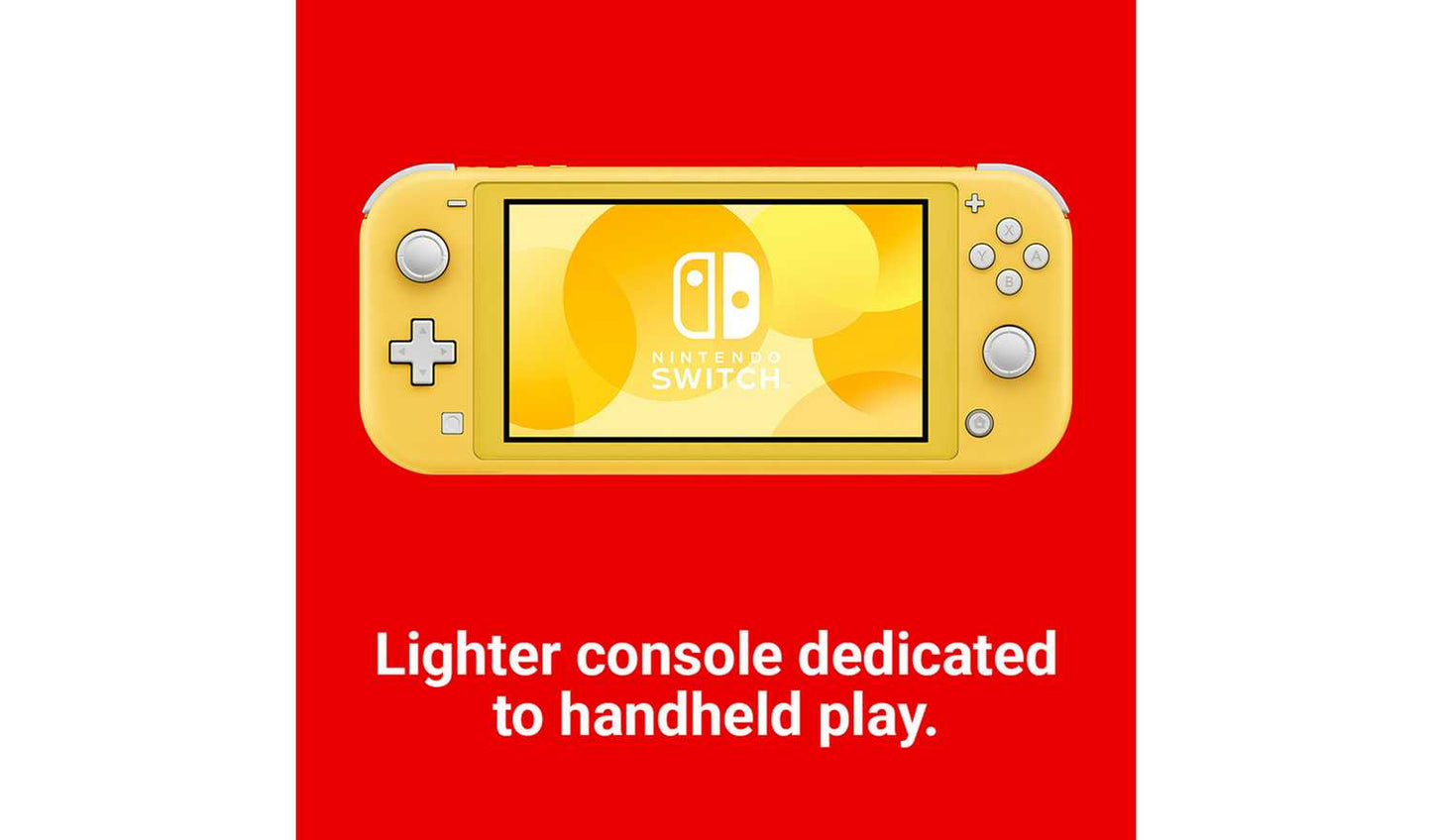 Nintendo Switch Lite Handheld Console - Yellow