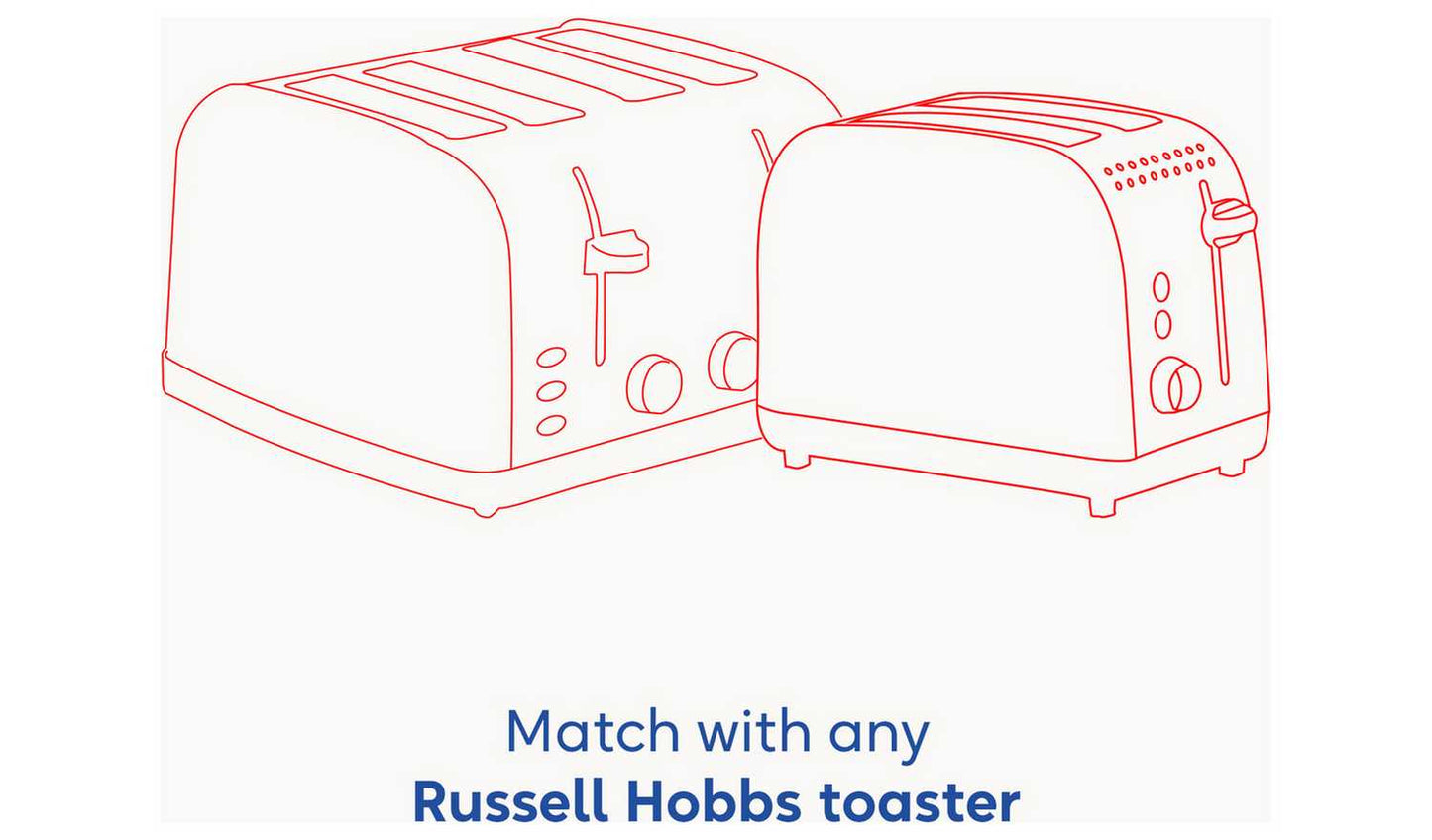 Russell Hobbs Worcester 4 Slice White Toaster 28361
