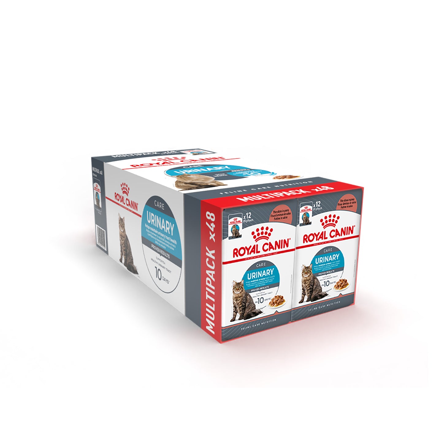 Royal Canin Urinary Care Wet Adult Cat Food In Gravy 48x85g