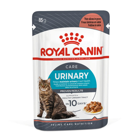 Royal Canin Urinary Care Wet Adult Cat Food In Gravy 48x85g