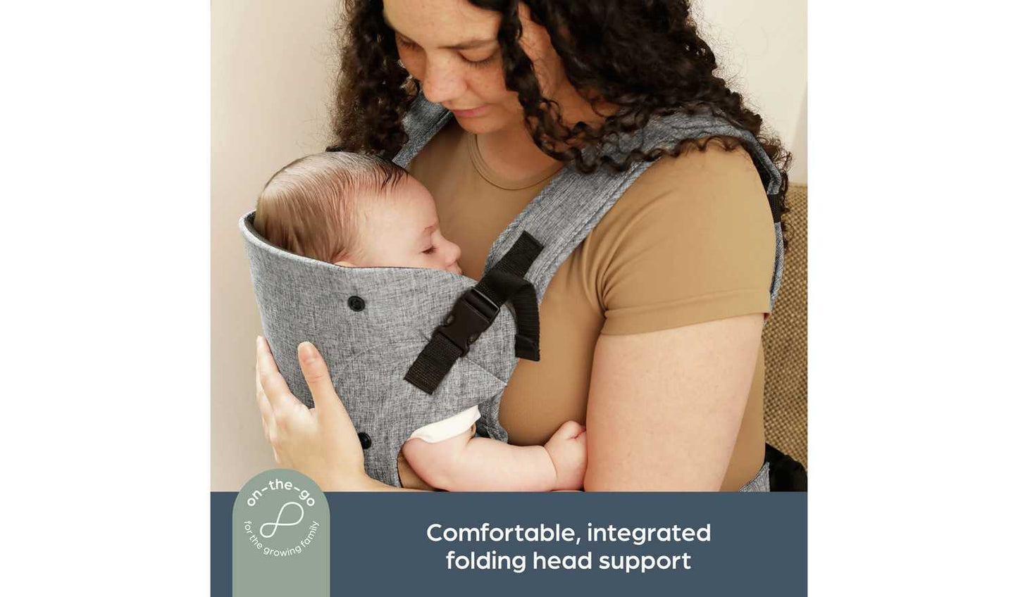 Dreambaby Journey Baby Carrier (3 Way Facing) Grey